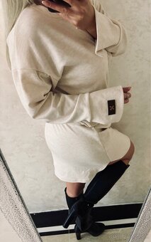 Damske pohodlne šatičky Ema cream - 4