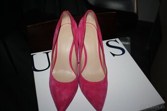GUESS krasne magentovo-ruzove lodicky - 4
