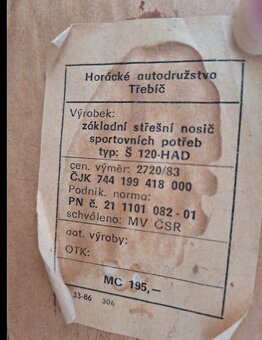 Stresny nosic na Skoda 120L - 4