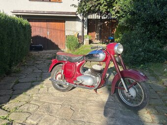 Jawa 350 typ 354 - rok výroby 1956 - 4