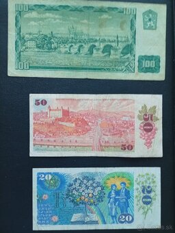 Bankovky Československo 2 - 4