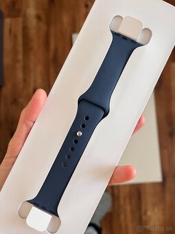 Apple Watch 45mm Storm Blue Sport Band - S/M - 4
