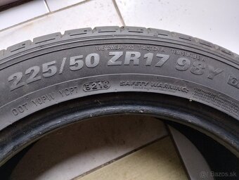 Letné pneumatiky 225/50 ZR17 - 4