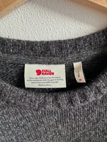 Švédsky merino sveter Fjallraven Lada Round-neck Sweater M - 4
