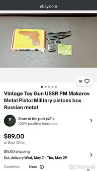 Stará USSR hračka na kapsle. - 4