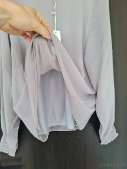 Dámska blúzka Laylla sivá, veľ. L, XL - 4
