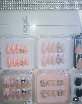 Nechty gélové -press on nails - 4