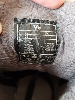 Chlapčenské prechodné topánky, veľkosť 33 - 4