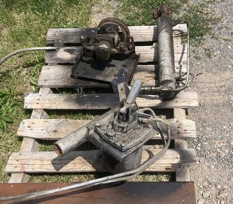 Ručná hydraulika a hydraulická jednotka. - 4