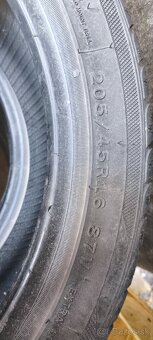 Pneumatiky 205/45R16 - 4