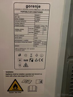 Mobilná Klimatizácia Gorenje - 4