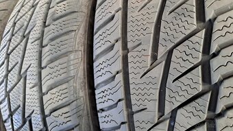 Predám 4ks jazdené zimné 205/55r16-91T Matador - 4
