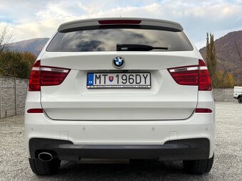 BMW X3 xDrive 2.0d M paket kúpené v SR 1.majiteľ - 4