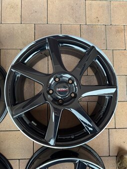 Sada 4x ALU diskov Dezent rozteč 5x112 66,6+krúžky 57,1 - 4