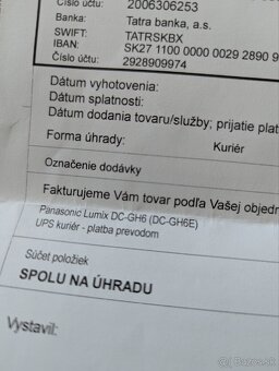 Panasonic GH6 + OM System Digital ED 12-40mm f2.8 a statív - 4