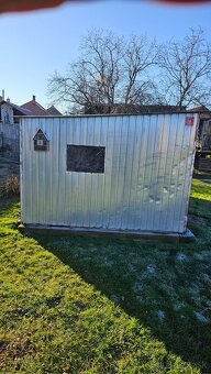 Plechová garaz 2x3m - 4