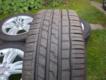 17" ALU 5x112 orig. Audi + letné 235/55 r17 - 4