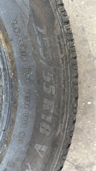 255/55R18. letne 2ks - 4