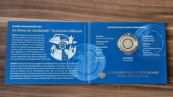 10 Euro Nemecko 2025 "A" - Technická pomoc (PROOF) - 4