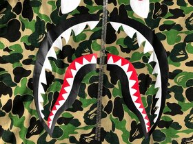 Bape Camo Shark Tričko Zelené - 4
