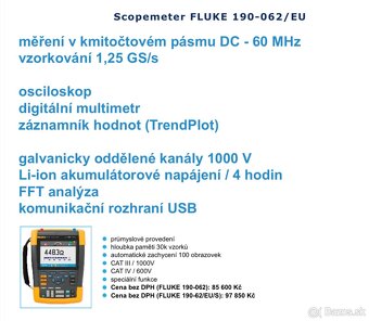 Fluke 190-062 skopemeter - osciloskop - 4