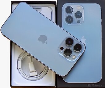 iPhone 13 Pro Sierra Blue BATERIE 100% TOP - 4
