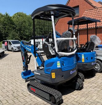 Minibagr mikrobagr minirýpadlo RIPPA R15 - 4