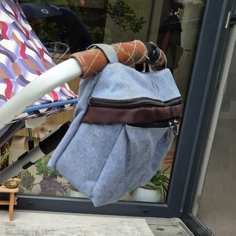 Organizér na kočík Bugaboo, Blue Melange - 4