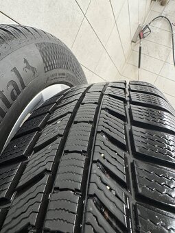 ALU disky Skoda 5x112 s zimne pneu 215/65 r17 - 4