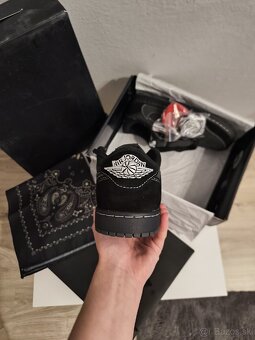 Jordan 1 Low x Travis Scott Black Phantom ⚫⚪🖤 - 4