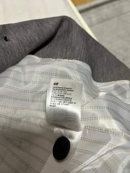 Sivé sako H&M veľkosť 36 - 4