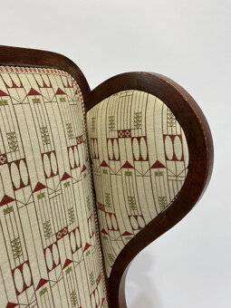 Kreslo ušiak Thonet 1900 - 4