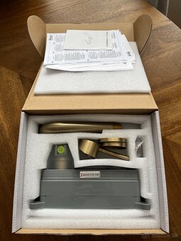 Podomietková umývadlová batéria Rea Lungo Brush Gold - 4