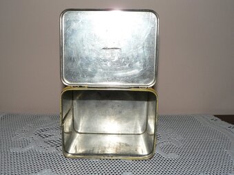 Retro dóza od kakaa / Plechová krabička - 4
