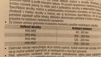 Predám Rázový utahovák - 4