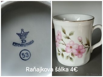 Ranajkove šálky - 4