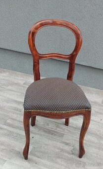 Set stoličiek Louis Philippe ( 4 KS ). - 4