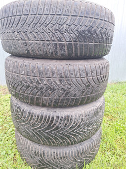 17 ALU 5X112 org.AUDI+Zimne pneu 225x55x17 - 4