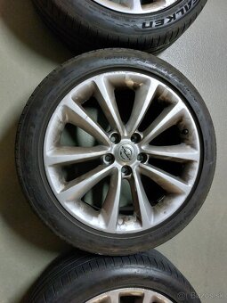 Letné kolesá Opel Zafira C, Astra J 5x115, R18 - 4