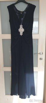 Plesove satu tmavomodre 46 elasticke - 4