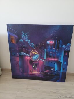 Ručne malovaný obraz 100x100 cm - 4