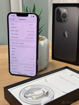 Apple iPhone 13 Pro 128GB - ZÁRUKA / NOVÁ BATÉRIA - 4