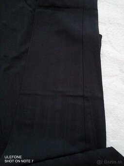 Čierne strecove úzke nohavice S - 4