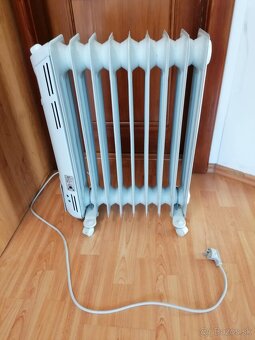 Prenosný elektrický ohrievač, 2 elektrické olejové radiátory - 4