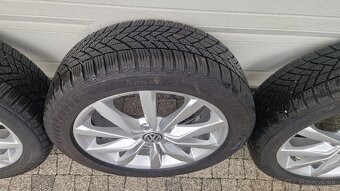 Zimná ALU VW sada 205/50 R17 , 5x112, VW Golf Vll - 4