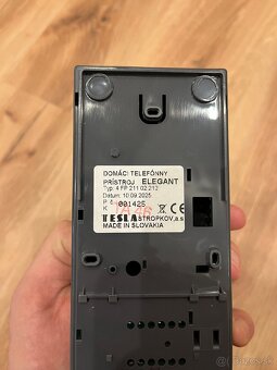 Domový telefón Tesla Elegant antracit - 4