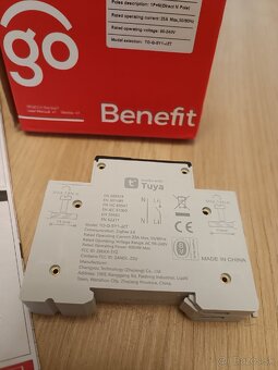Smart ZigBee istič / vypínač Tongou 25A (Tuya / Smart Life) - 4