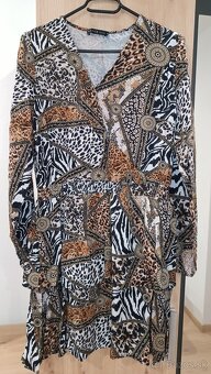 Predám vzorované šaty značky MOHITO - 4