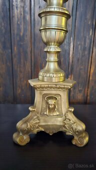 Mosadzne svietnik - 4
