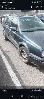 Predám vw golf mk3 - 4
